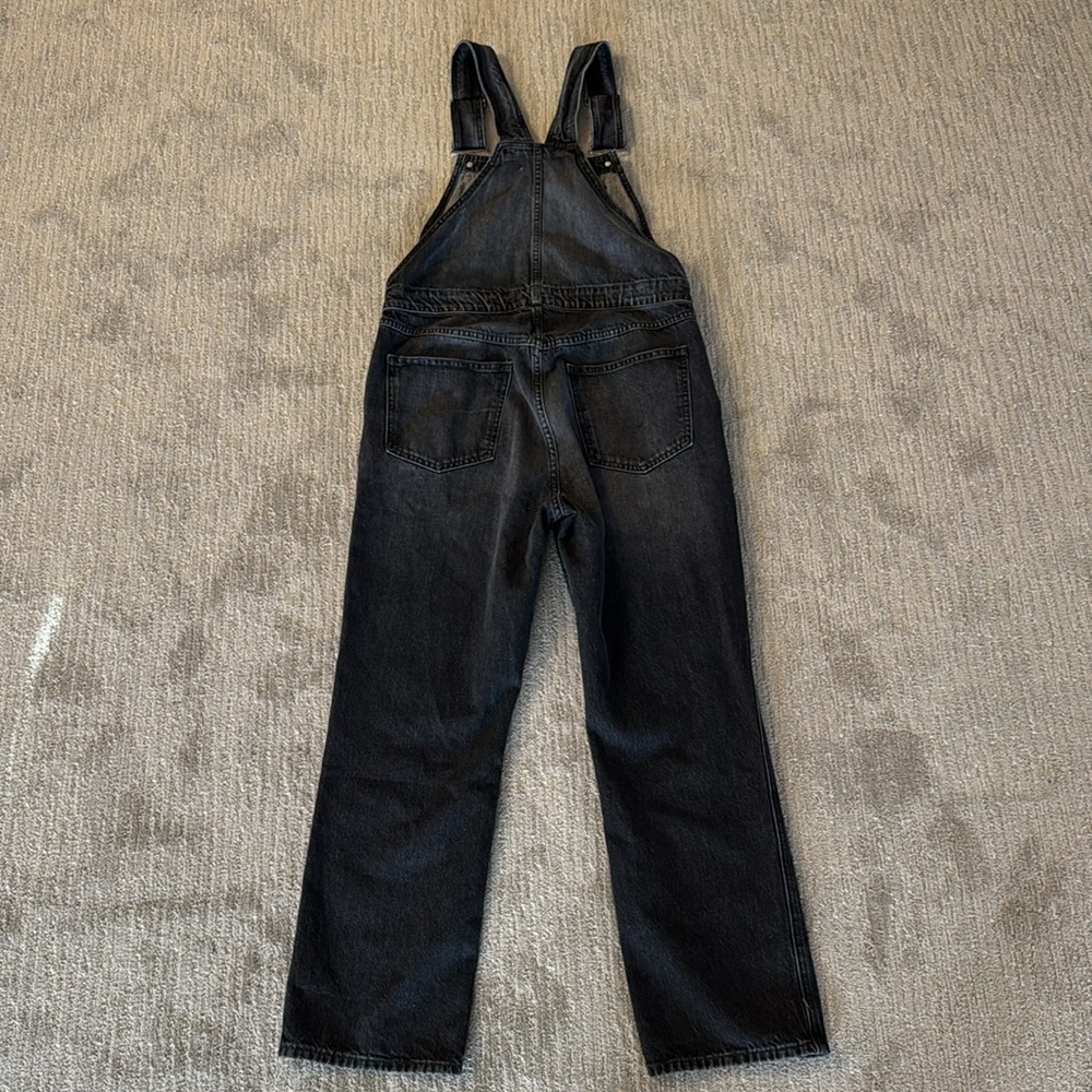 FRAME Denim Classic Overalls in Blackwater M - Picture 9 of 9